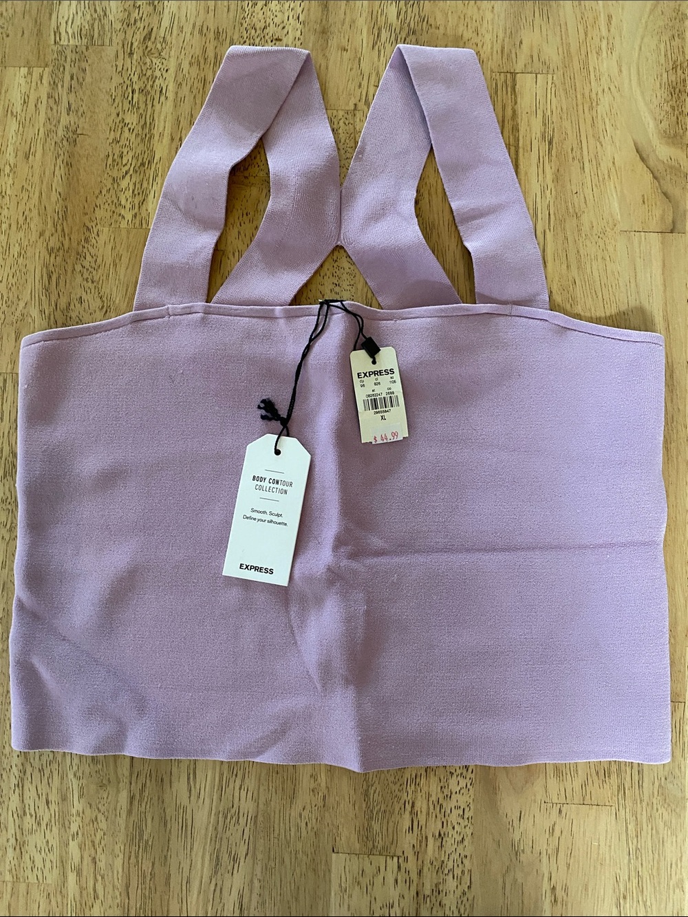 Express Lilac Body Con Tank